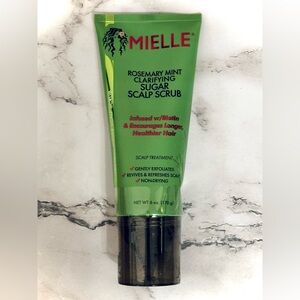 MIELLE || Rosemary Mint Clarifying Sugar Scalp Scrub (6oz) ✨NWT✨